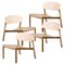 Halikko Chairs in Oak by Made by Choice, Set of 4, Image 1