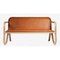 Kolho Two-Seater Bench in Cognac Leather by Made by Choice 2