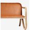 Kolho Zwei-Sitzer Bank aus cognacfarbenem Leder von Made by Choice 4