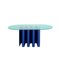 Mesa de comedor Tavolo2 en azul ultramar de Pulpo, Imagen 2