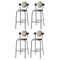 Planet Bar Chairs by Jean-Baptiste Souletie, Set of 4 1