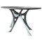 Tisch aus thermometallisiertem Stahl & Beton von Zieta 1