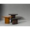 Anvil High Gloss Side Table by Van Rossum 5