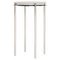 Carrara Marble Saturno Side Table by Andrea Bonini 1