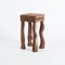 Foot Walnut Side Table with Drawer by Project 213A 3