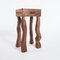 Foot Walnut Side Table with Drawer by Project 213A 10