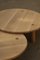Tavolini ad incastro Nahele in quercia verniciata di La Lune, set di 2, Immagine 9