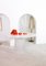 Bent Dining Table in White Transparent from Pulpo, Image 7