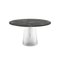 Bent Dining Table in Medium Black Smoky Grey by Pulpo 4