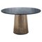 Bent Dining Table in Medium Black Smoky Grey by Pulpo 1