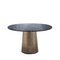 Bent Dining Table in Medium Black Smoky Grey by Pulpo 2