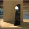 Dieus Floor Lamp in Sahara Noir with F. Wooden Case by Sissy Daniele 5