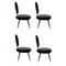 Graceful Dining Chairs by Royal Stranger, Set of 4, Image 1