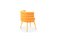 Sedie da pranzo Marshmallow arancioni di Royal Stranger, set di 4, Immagine 9