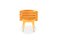 Chaises de Salle à Manger Marshmallow Orange par Royal Stranger, Set de 4 6