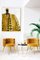 Mustard Marshmallow Dining Chairs by Royal Stranger, Set of 4 3