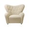 Fauteuil Sahco Zero the Tired Man Beige par Lassen 2