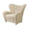 Fauteuil Sahco Zero the Tired Man Beige par Lassen 3