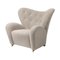 Fauteuil Sahco Zero the Tired Man Beige Foncé par Lassen 3