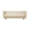 Beige and Smoked Oak Sahco Zero Vilhelm Sofa by Lassen 1