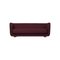 Maroon and Natural Oak Raf Simons Vidar 3 Vilhelm Sofa by Lassen 2