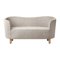 Beige and Natural Oak Sahco Nara Mingle Sofa by Lassen, Image 2