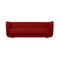 Red and Natural Oak Raf Simons Vidar 3 Vilhelm Sofa by Lassen, Image 1