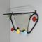 Mid-Century French Coat Rack with Mirror, Image 2