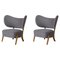 Jennifer Shorto / Kongaline & Seafoam Tmbo Lounge Chairs by Mazo Design, Set of 2 2