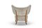 Moonlight Sheepskin Tmbo Lounge Chairs by Mazo Design, Set of 2, Image 5