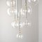Cluster 13 Mix Polished Nickel Hanging Lamp by Schwung 13