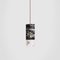 Lamp One 6-Light Hanging Lamp in Black Marble by Formaminima 6