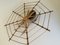 Vintage Rattan Spider Sculpture, 1970s, Image 9