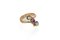 French Trilogy Ring with Ruby and Diamonds, 1890s 7