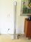 Chrome-Plated Metal & Smoked Glass 2 Neon Floor Lamp, 1970s, Image 16