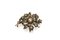 Spilla-ciondolo in oro, Olanda, metà del XIX secolo, con 26 diamanti, Immagine 1