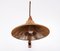 Wall Lamp in Teak and Sisal from Temde, Switzerland, 1960s 5