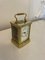 Victorian Miniature Brass Carriage Clock, 1880s, Image 7