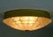 Mid-Century Ceiling Light with Op Art Relief Pattern, Image 11