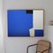 Bodasca, composición grande en azul Klein, década de 2020, acrílico sobre lienzo, Imagen 3