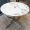 Round Coffee Table in Calacatta Oro Verde Marble by Florence Knoll, 1950s 3