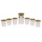 Shotgun Cartridge Cased Cups in Gilt Silver from Deakin & Francis, 1993, Set of 7 1