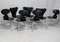 Butterfly Chairs by Arne Jacobsen for Fritz Hansen Edition, Set of 7 13