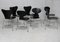 Butterfly Chairs by Arne Jacobsen for Fritz Hansen Edition, Set of 7 9