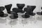 Butterfly Chairs by Arne Jacobsen for Fritz Hansen Edition, Set of 7 10