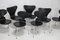 Sedie Butterfly di Arne Jacobsen per Fritz Hansen Edition, set di 7, Immagine 10