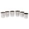 Chinese Silver Stackable Cased Cups, 1920s, Set of 6 1