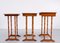 English Cherrywood Nesting Tables from Heldense, 1978, Set of 3, Image 2