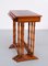 English Cherrywood Nesting Tables from Heldense, 1978, Set of 3, Image 6