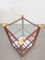 Regency Side Table in Brass and Mirror Glass, 1970s 3